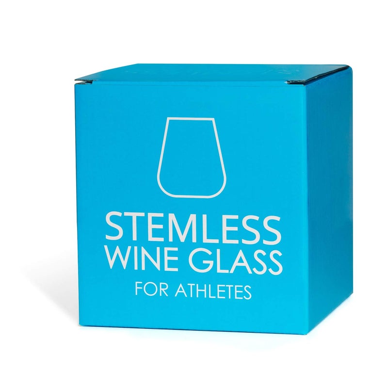 Gone For a Run Running Stemless Wine Glass Runner's Measurements - Image 5